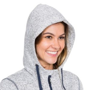 Trespass Womens Hoodie Fleece Jacket Full Zip Female Walking Casual Odelia