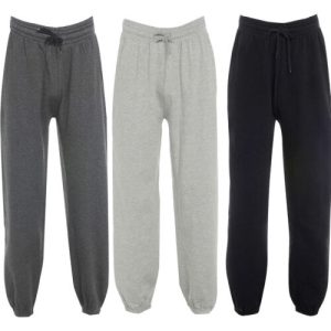 LADIES WOMENS JOGGING JOGGERS TRACKSUIT BOTTOMS FLEECE JOG PANTS SIZE 10 – 18