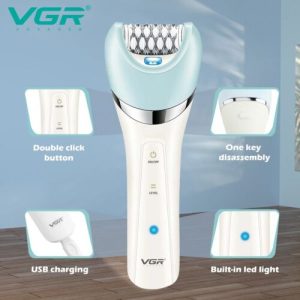 UK Lady Women Epilator Electric Shaver Hair Removal Body  Leg Shaving Trimmer