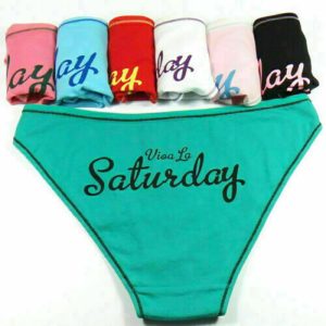 7 Pack Womens Knickers Cotton Ladies Panties Seamless Underwear Week Days Briefs