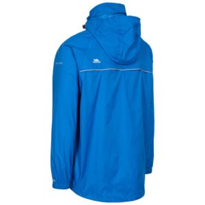 Trespass Waterproof Jacket Men Women Packaway Rain Coat With Hood Qikpac X