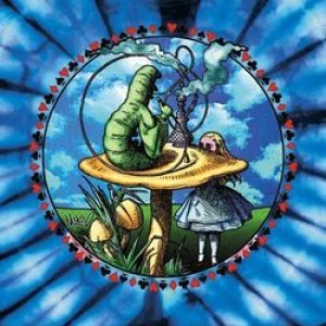 Alice In Wonderland Shirt Cartoon Mystical Tie Dye T-shirt