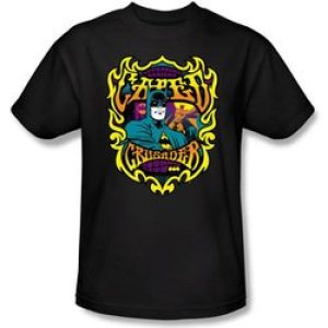 Batman T-Shirt – Appearing Tonight Adult Black Tee