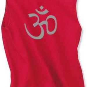 Mens Yoga Shirt – Aum Symbol Meditation Adult Muscle Shirt