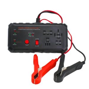 12V Automotive Relay Tester, Car Battery & Alternator Test Kit | Relay Switch & Circuit Inspector | Tests 4 & 5 Pin Relays | Battery Tester | Alternator Tester | Sound Troubleshooting | Patented