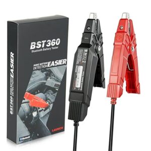 2026 Launch Upgraded BST360 6V 12V Car Battery Tester, Bluetooth Battery Load Tester Charging Cranking System Analyzer for Android/iPhone/Launch X431, 100-2000 CCA Alternator Tester Voltmeter