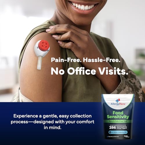 AllergyHero Comprehensive Food Sensitivity Test Kit for Adults & Kids – Easy At-Home Use, Evaluates 286 Foods & Beverages and Identifies Dietary Triggers, Helps with Precise Dietary Choices & Wellness - Image 4