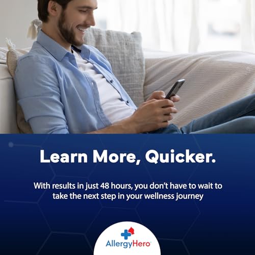 AllergyHero Comprehensive Food Sensitivity Test Kit for Adults & Kids – Easy At-Home Use, Evaluates 286 Foods & Beverages and Identifies Dietary Triggers, Helps with Precise Dietary Choices & Wellness - Image 5