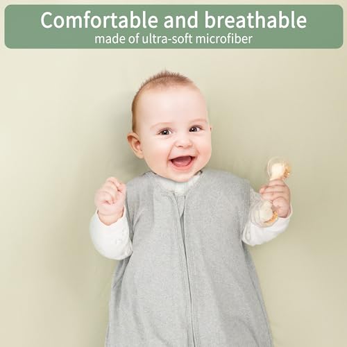 Baby Crib Sheets for Boys Girls, 2 Pack Fitted Crib Sheet for Standard Crib and Toddler Mattress, Soft Microfiber Baby Sheet 52x28x8in (Brown & Green) - Image 4