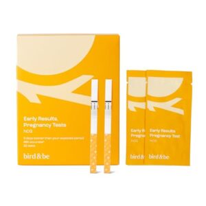 Bird&Be Pregnancy Test Strips for Early Detection (20-Strips Kit, FSA-Eligible)