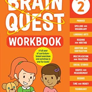 Brain Quest Workbook: 2nd Grade Revised Edition Paperback – May 9, 2023