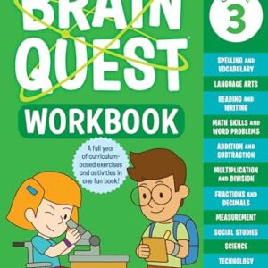 Brain Quest Workbook: 3rd Grade Revised Edition Paperback – May 9, 2023