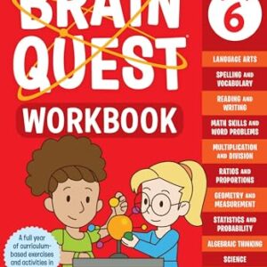 Brain Quest Workbook: 6th Grade Revised Edition Paperback – May 9, 2023