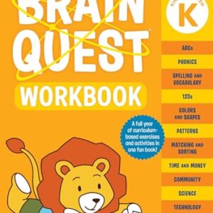 Brain Quest Workbook: Kindergarten Revised Edition Paperback – May 9, 2023