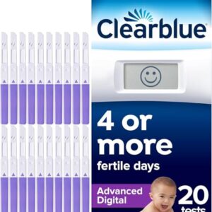Clearblue Advanced Digital Ovulation Test-Pack of 20 Sticks