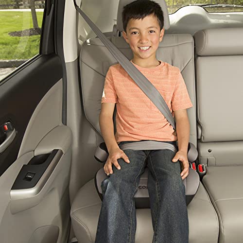 Cosco Topside Backless Booster Car Seat, Lightweight Booster Seats for Cars 40-100 lbs, Backless Booster Seat for Car, Leo - Image 3