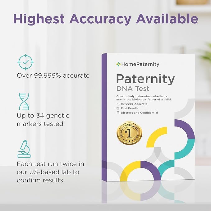 DNA Paternity Testing for Child and Father, FedEx Return, Over 99.99% Confidence, All Fees Included, Fast Results - Image 6