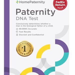 DNA Paternity Testing for Child and Father, FedEx Return, Over 99.99% Confidence, All Fees Included, Fast Results