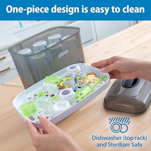 Dr. Brown's HappyPaci 100% Silicone Baby Pacifier, Contoured One-Piece Design, Light Pink/Pink/White, 0-6m, BPA-Free, 3-Pack - Image 3