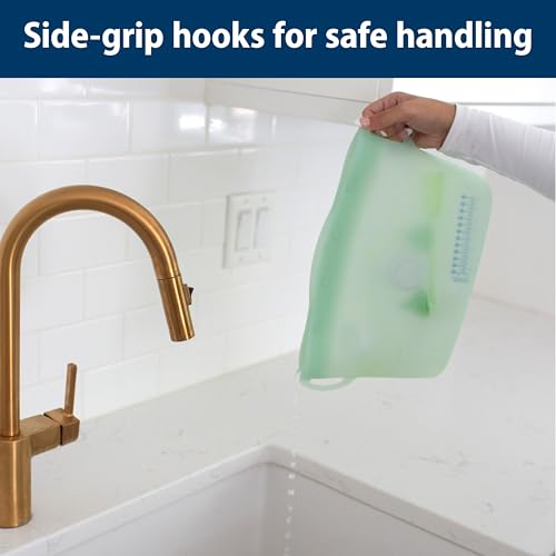 Dr. Brown's Microwave Steam Sterilizer Bag for Baby Bottles, Breast Pump Parts & Other Toddler Accessories, 100% Silicone, Reusable Sterilizing Bag - Image 5