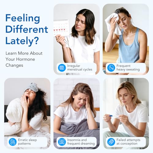 Easy@Home FSH Test Kit for Women - at-Home Hormone & Cycle Tracking with Premom App | Midstream Urine Test for Female Hormone Tracking | Reliable & Quick Results | 5 Tests - Image 4