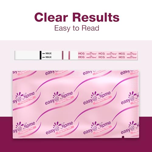 Easy@Home 60 Pregnancy Tests: Early Detection Precise Results Pregnancy Test Strips - Bulk Pregnancy Strips - 60 hCG Test Strips - Image 5