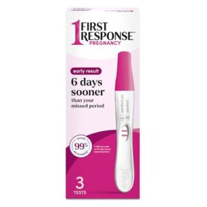 First Response Early Result Pregnancy Test, 3 Pack (Packaging & Test Design May Vary)