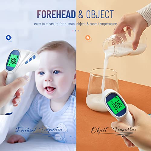 Forehead Thermometer for Adults and Kids, Digital Baby Thermometer with Fever Alarm, Fast Accurate Results, Home Medical & Nurse Essentials - Image 6