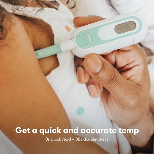 Frida Baby 3-in-1 Rectal, Underarm & Oral Thermometer for Kids, Digital Baby Thermometer for Infants, Toddlers, & Kids, Quick & Accurate Temperature Check, Includes Carrying Case for Storage - Image 3