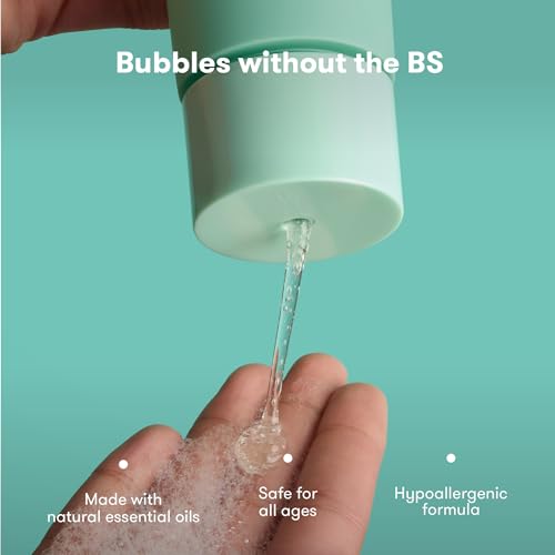 Frida Baby Eucalyptus Vapor Baby & Kids Bubble Bath + Body Wash, Toddler & Baby Body Wash, Dermatologically Tested, Tear-Free, Hypoallergenic, Safe for Skin, Super Sudsy, 10oz - Image 6