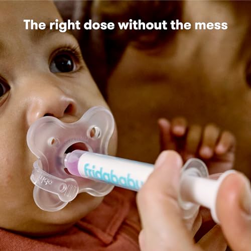 Frida Baby Medicine Pacifier Syringe, Accu-Dose Paci, Medi Frida Dispenser for Mess & Fuss Free Use, Made in USA - Image 3