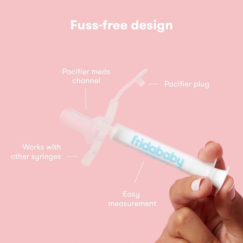 Frida Baby Medicine Pacifier Syringe, Accu-Dose Paci, Medi Frida Dispenser for Mess & Fuss Free Use, Made in USA - Image 5