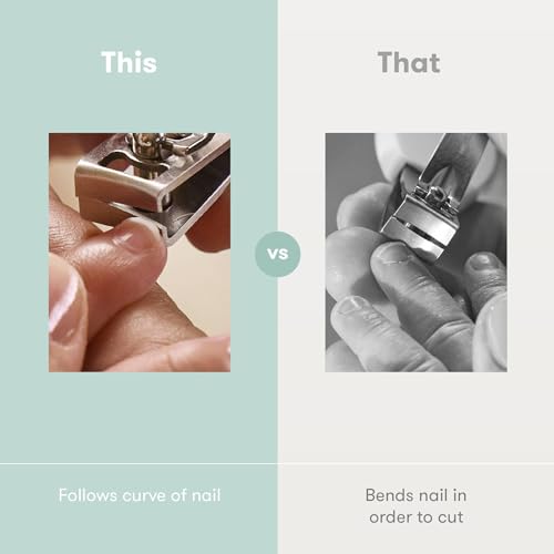 Frida Baby NailFrida Baby Nail Clippers & Nail File & Buffer for Newborns and Up, Safety Spyhole, Nickel Free, Curved Clipper to Fit Babies Nails - Image 7