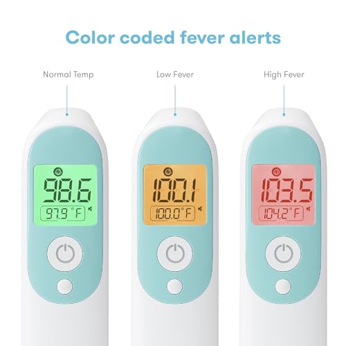 Frida Baby Thermometer, 3-in-1 Infrared Thermometer for Ear, Forehead & Touchless, Fever Thermometer for Baby, Infants, Toddlers, Kids & Adults - Image 4