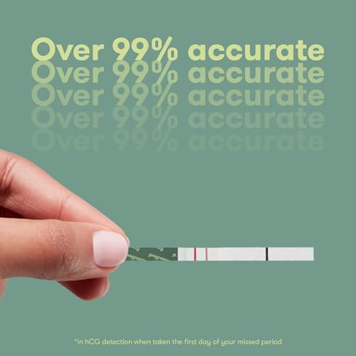 Frida Fertility Pregnancy Test Strips, Over 99% Accurate HCG Test Strips, Ultra Sensitive Early Detection, Easy at Home Pregnancy Test Strips for Family Planning, Quick Results | 25 Test Strips - Image 3