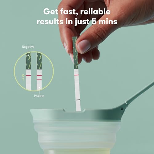 Frida Fertility Pregnancy Test Strips, Over 99% Accurate HCG Test Strips, Ultra Sensitive Early Detection, Easy at Home Pregnancy Test Strips for Family Planning, Quick Results | 25 Test Strips - Image 5