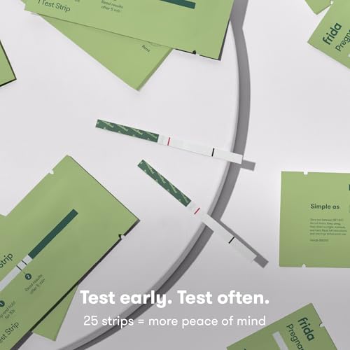 Frida Fertility Pregnancy Test Strips, Over 99% Accurate HCG Test Strips, Ultra Sensitive Early Detection, Easy at Home Pregnancy Test Strips for Family Planning, Quick Results | 25 Test Strips - Image 6