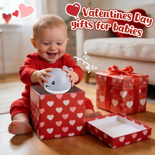 Gigilli Bath Toys for Kids Ages 1-3, Baby Bath Toys 1 2 3 Year Boy Girl Valentines Gifts for Babies 6-12-18 Months, Light Up Whale Bath Toy Sprinkler Toddler Birthday Bathtub Fountain Pool Water Toy - Image 5
