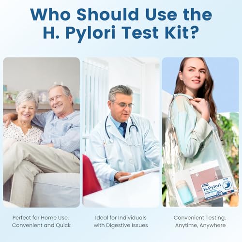 H Pylori Test Kit – 2 PCS H. Pylori Test, H-Pylori Stool (Antigen) Self-Test for Home Use, 99.9% Accurate, Fast 10-15 Min Results, Easy to Use, No Lab Needed - Image 7