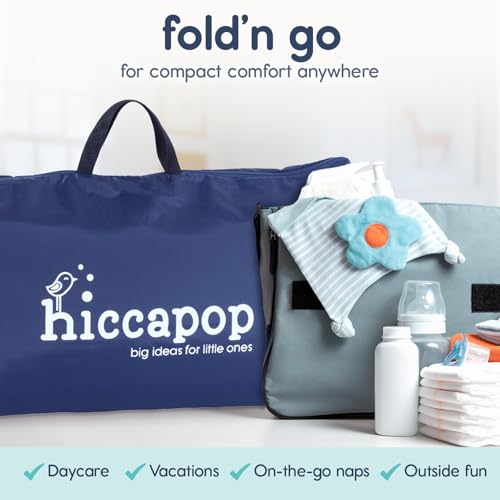 Hiccapop Playard Mattress Pad (38"x26"x1.25"), Playpen Pad, Portable Crib Mattress with Carry Bag, 1.25" Thick - Image 5