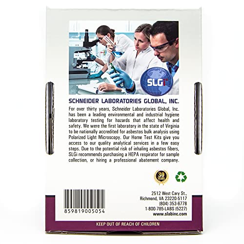 Home Test Kits Asbestos 1 PK (5 Bus. Days) Return Ground Shipping Included - Image 7