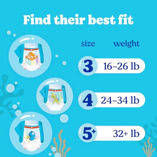 Huggies Little Swimmers Disposable Swim Diapers, Size 5-6 (32+ lbs), 17 Ct - Image 8