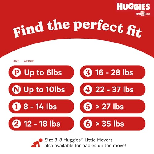 Huggies Newborn Diapers, Little Snugglers Baby Diapers, Size Preemie (up to 6 lbs), 30 Count - Image 6