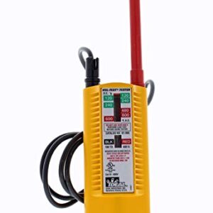 IDEAL Electrical 61-065 Vol-Test Voltage Tester, CAT III for 600V,Yellow