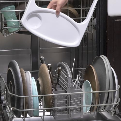 Ingenuity Baby Base 2-in-1 Booster Feeding and Floor Seat with Self-Storing Tray - Slate - Image 3