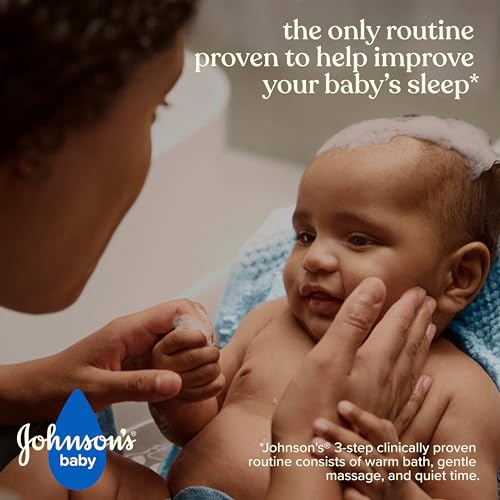 Johnson's Bedtime Baby Bath with Soothing NaturalCalm Aromas, Hypoallergenic & Tear-Free Liquid Baby Bath Formula, No Parabens, Sulfates, Dyes, or Phthalates, 27.1 fl. oz - Image 4
