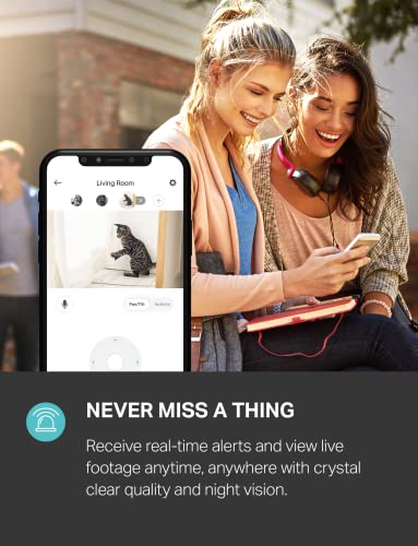 Kasa 1080p Indoor Pan/Tilt Wired Security Camera - Works as a Baby & Pet Monitor, Motion Detection & Tracking, 2-Way Audio, Night Vision, Subscription-Free Local Storage or Optional Cloud, EC71 - Image 5