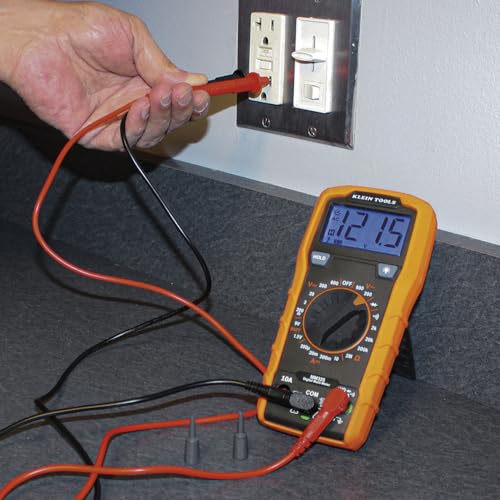 Klein Tools MM325 Multimeter, Digital Manual-Ranging 600V AC/DC Voltage Tester, Tests Batteries, Current, Resistance, Diodes, and Continuity - Image 3