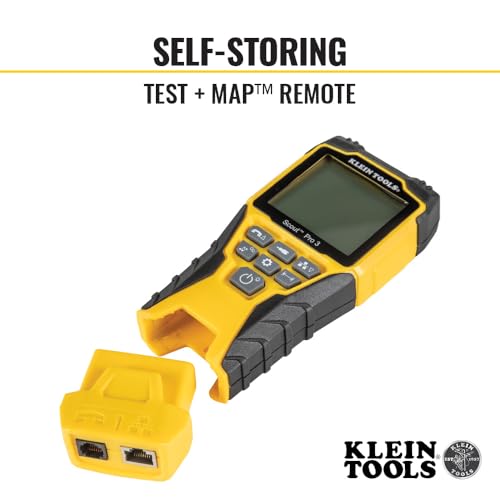 Klein Tools VDV501-851 Cable Tester Kit with Scout Pro 3 for Ethernet / Data, Coax / Video and Phone Cables, 5 Locator Remotes - Image 7