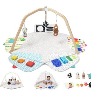 LOVEVERY | The Play Gym | Award Winning For Baby , Stage-Based Developmental Activity Gym & Play Mat for Baby to Toddler